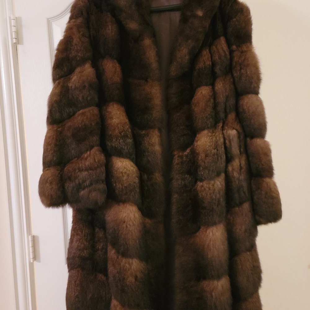 Mink coat